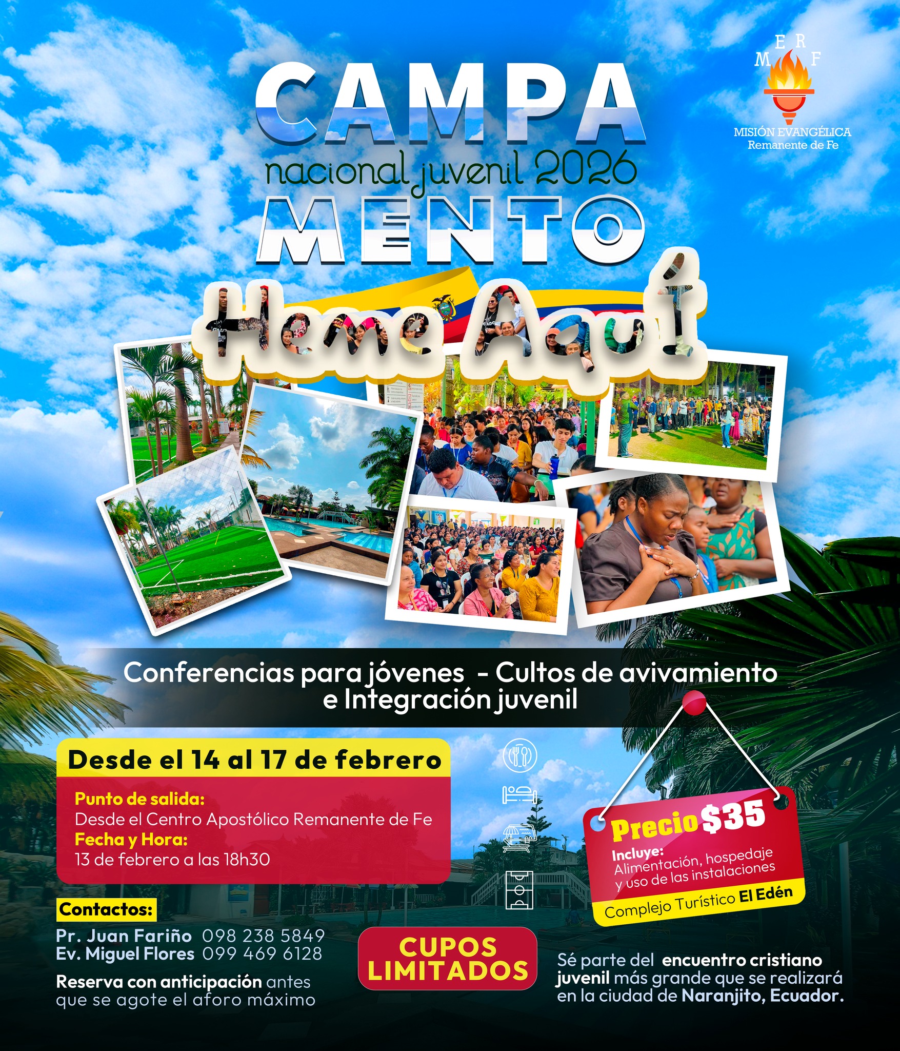 Campamento Nacional Juvenil "Heme Aquí"
