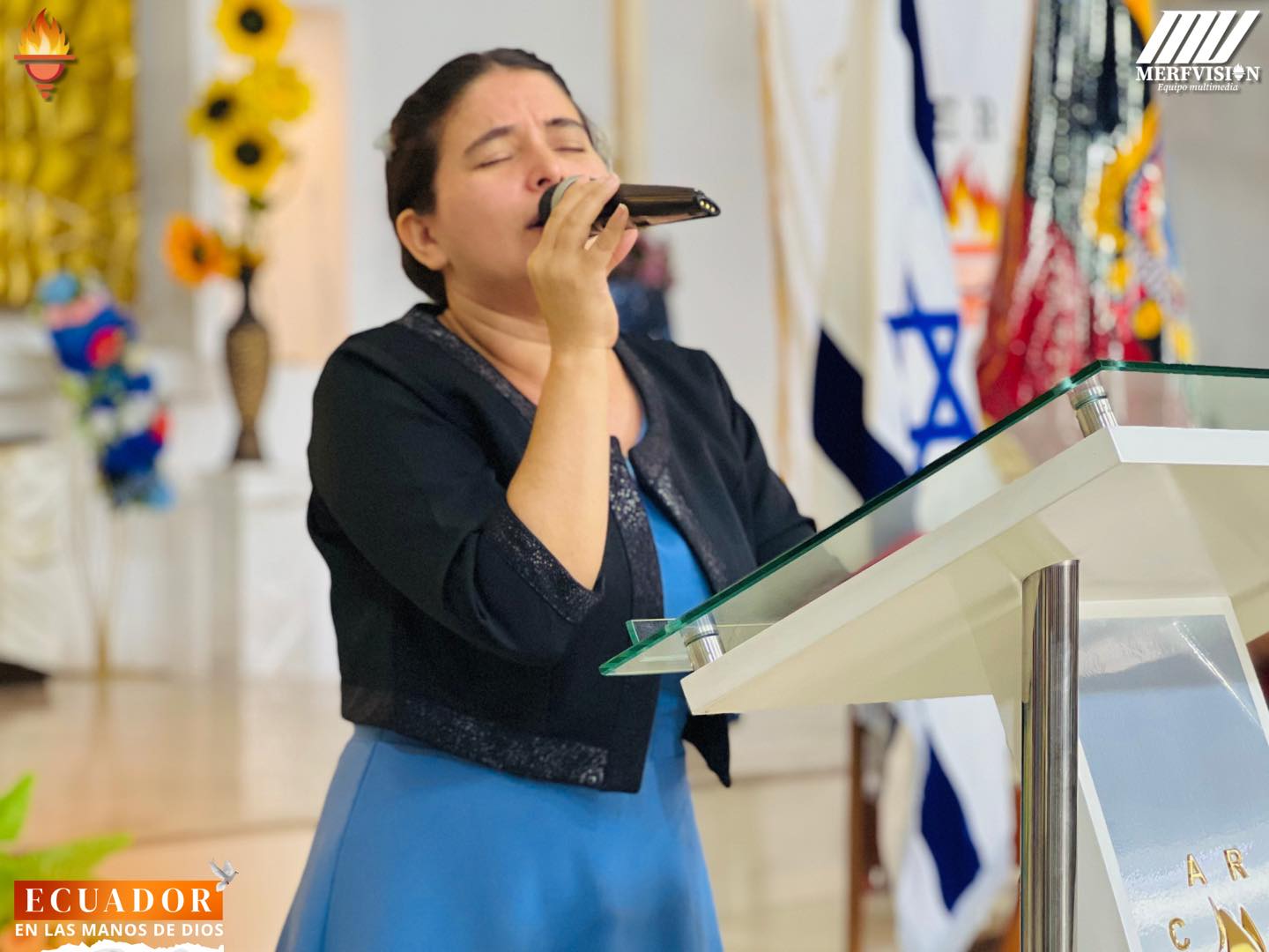 Líder del ministerio de alabanza